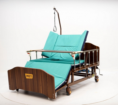 Кровать механич. BLY-1 (MET REMEKS XL) 17003 с переворотом, т/у с левой стороны, с матрасом и столиком - 3